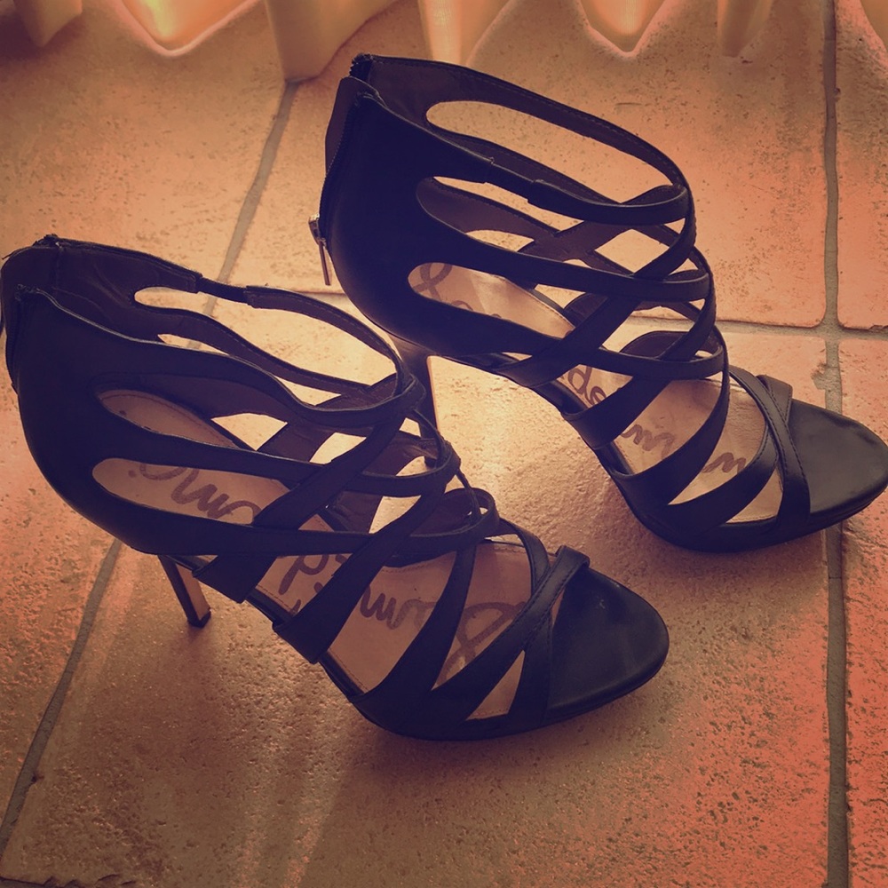 Sam Edelman size 8 black heels